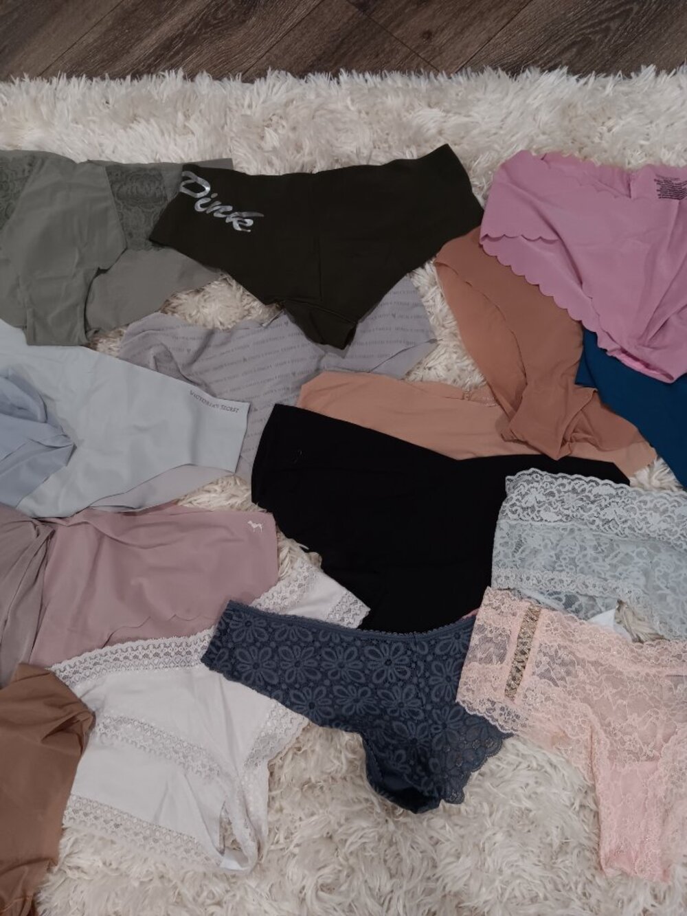 Victoria Secret bottoms bundle Size L